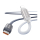 USAMS Kabel 30W USB-C/Lightning 1,2m czarno biały - 1569100 - zdjęcie 2